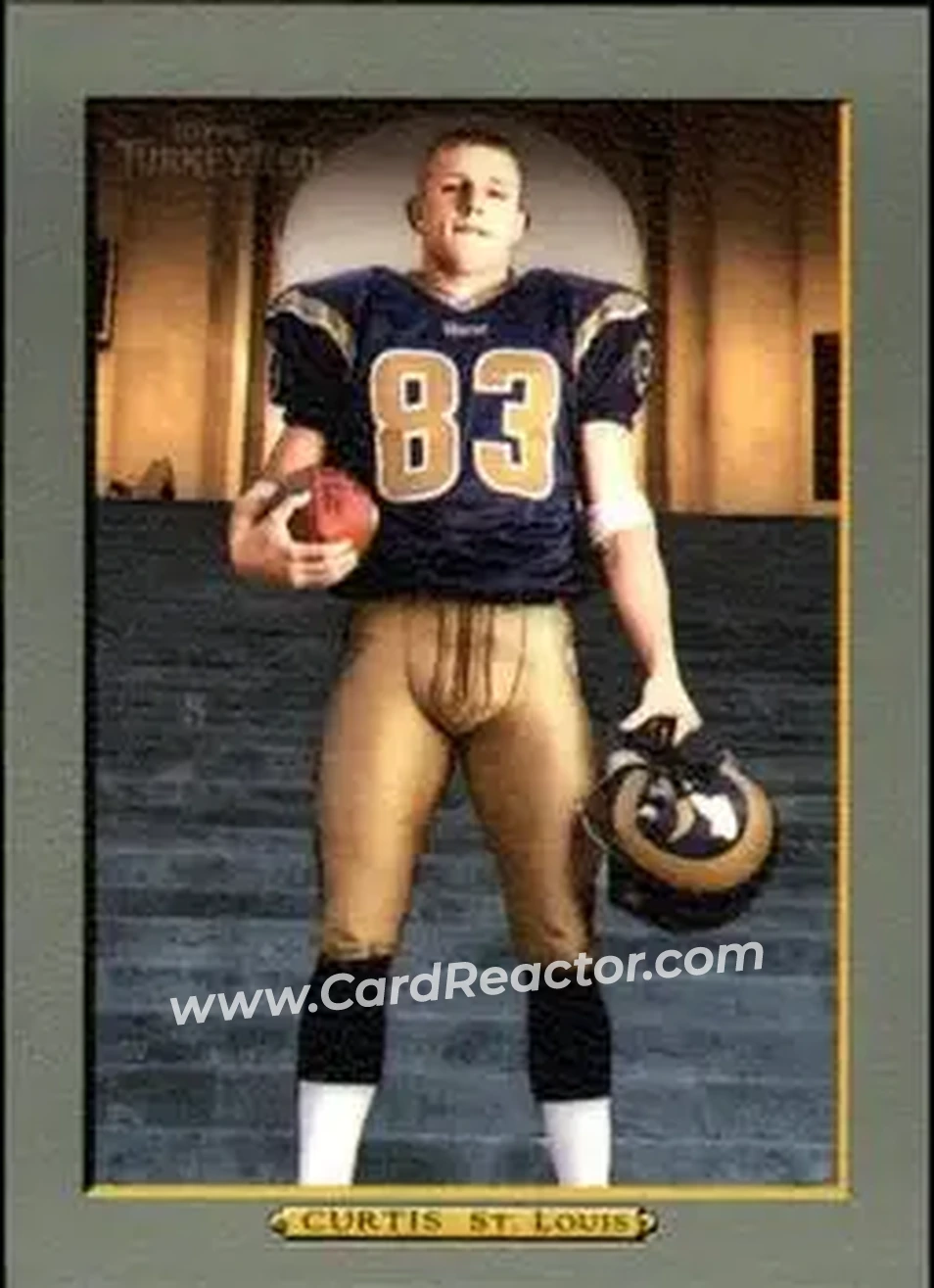 2005 Topps Turkey Red #34 - Kevin Curtis - St. Louis Rams - Front