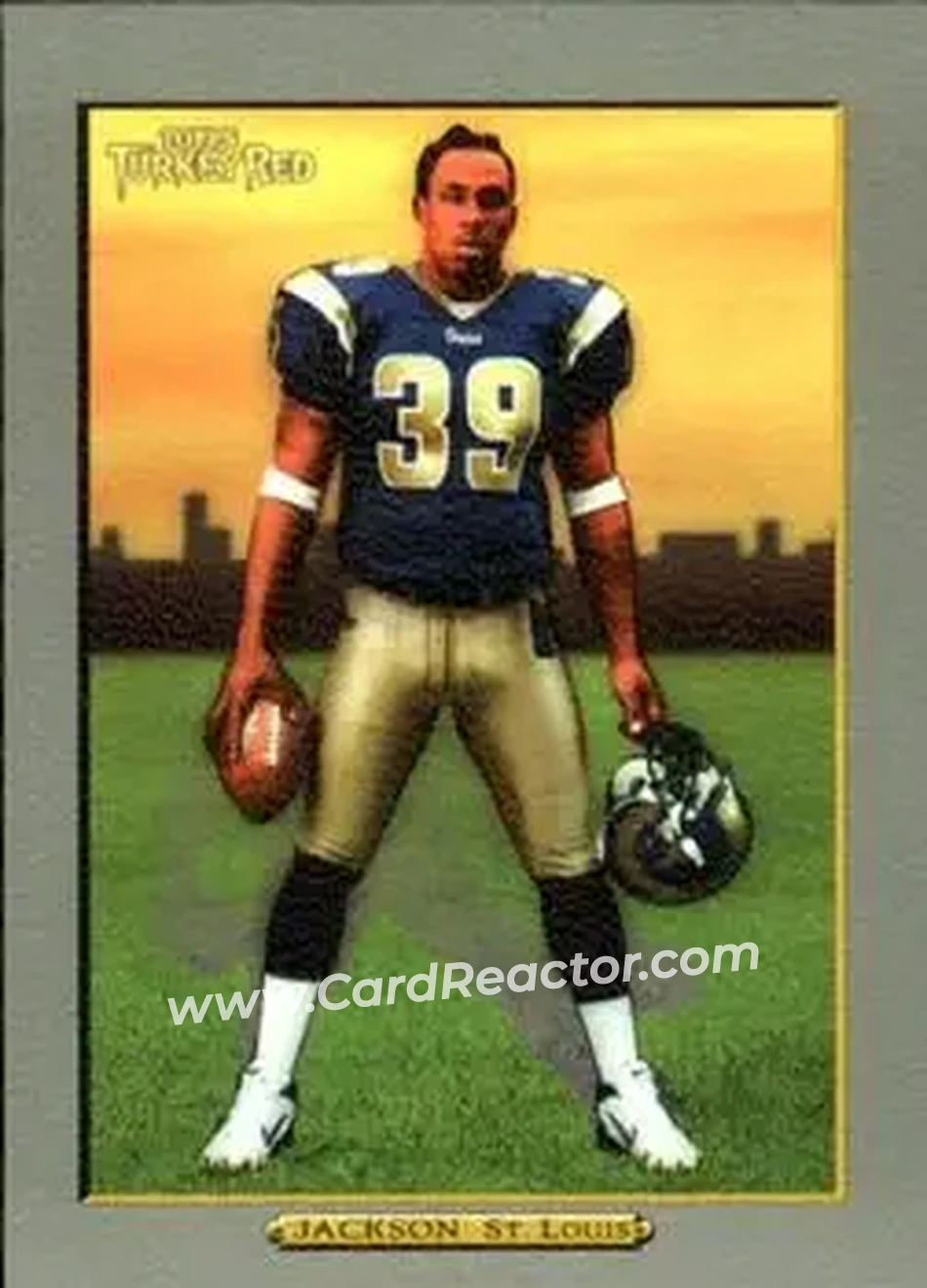 2005 Topps Turkey Red #35 - Steven Jackson - St. Louis Rams - Front