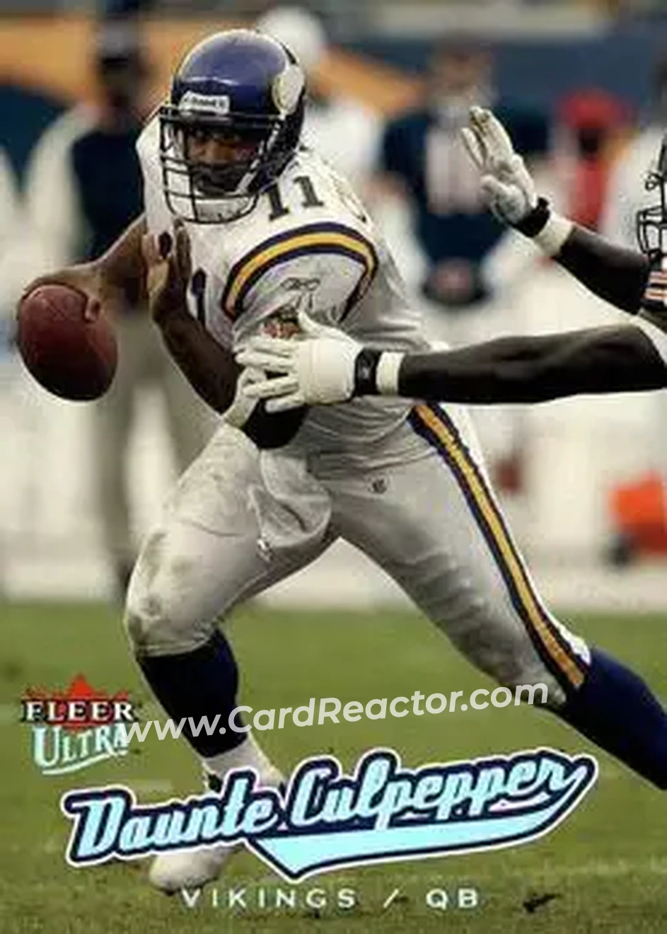 2005 Ultra #3 - Daunte Culpepper - Minnesota Vikings - Front