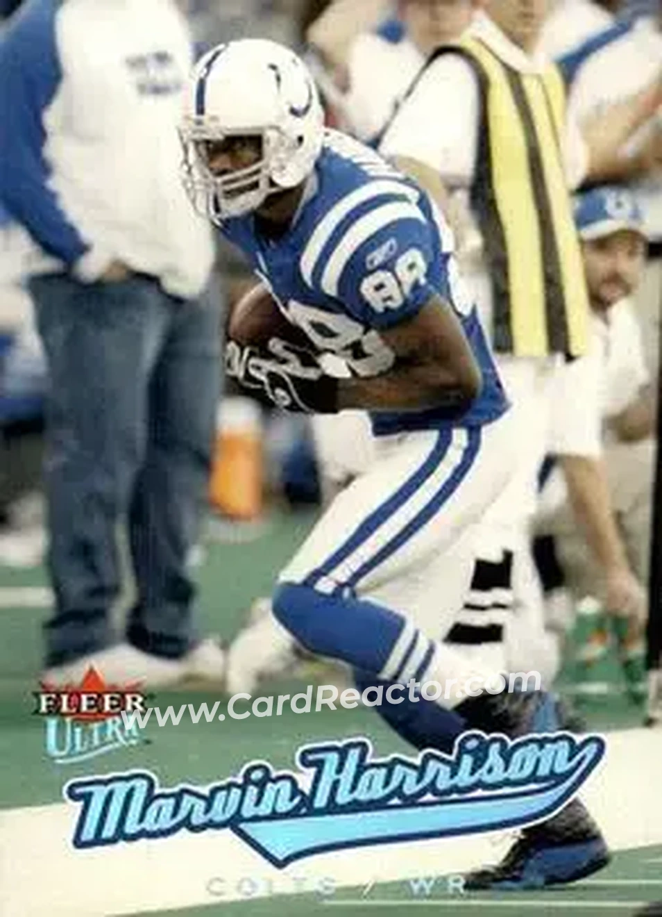 2005 Ultra #4 - Marvin Harrison - Indianapolis Colts - Front 2005 Ultra #4 - Marvin Harrison - Indianapolis Colts - Front