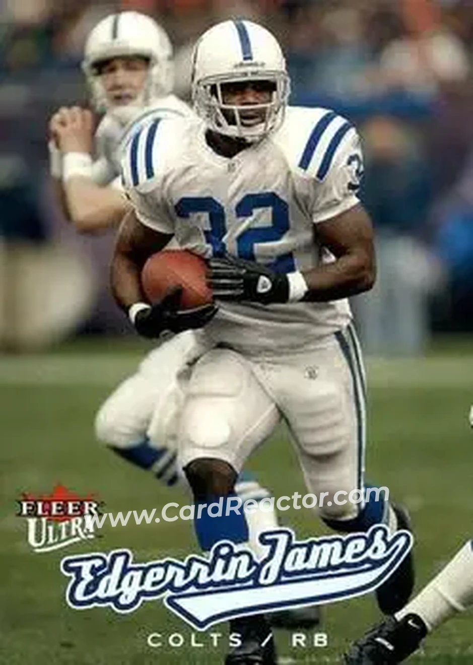 2005 Ultra #5 - Edgerrin James - Indianapolis Colts - Front 2005 Ultra #5 - Edgerrin James - Indianapolis Colts - Front