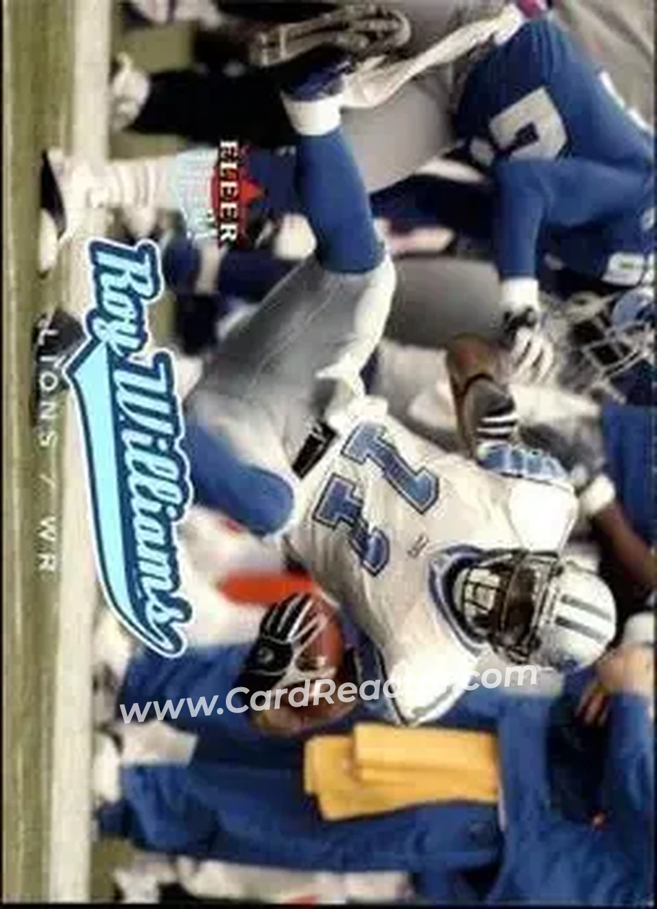 2005 Ultra #12 - Roy Williams - Detroit Lions - Front 2005 Ultra #12 - Roy Williams - Detroit Lions - Front