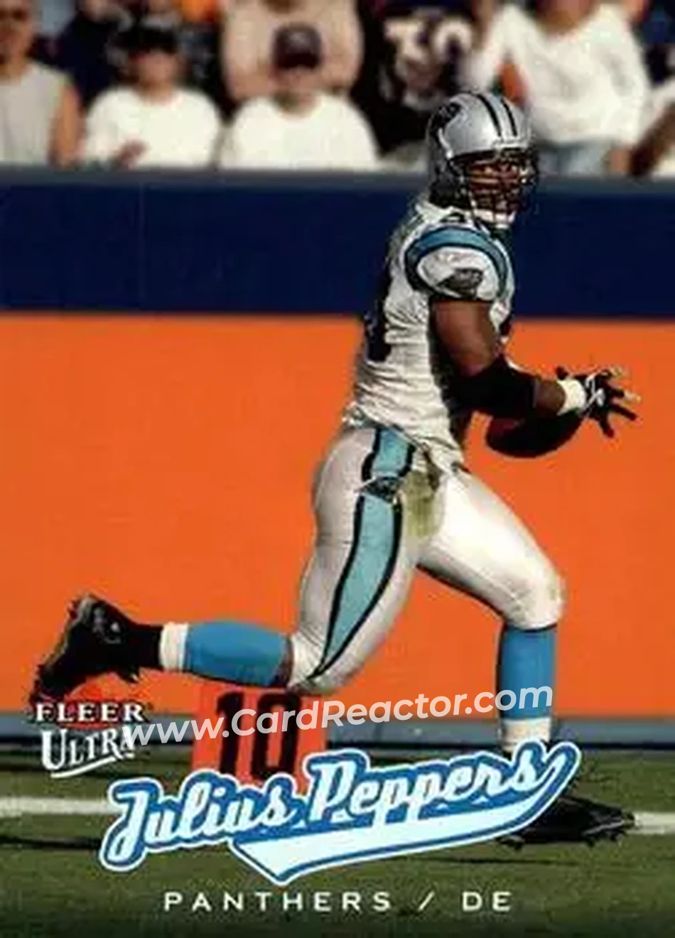 2005 Ultra #13 - Julius Peppers - Carolina Panthers - Front