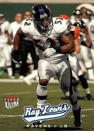 2005 Ultra #15 - Ray Lewis - Baltimore Ravens