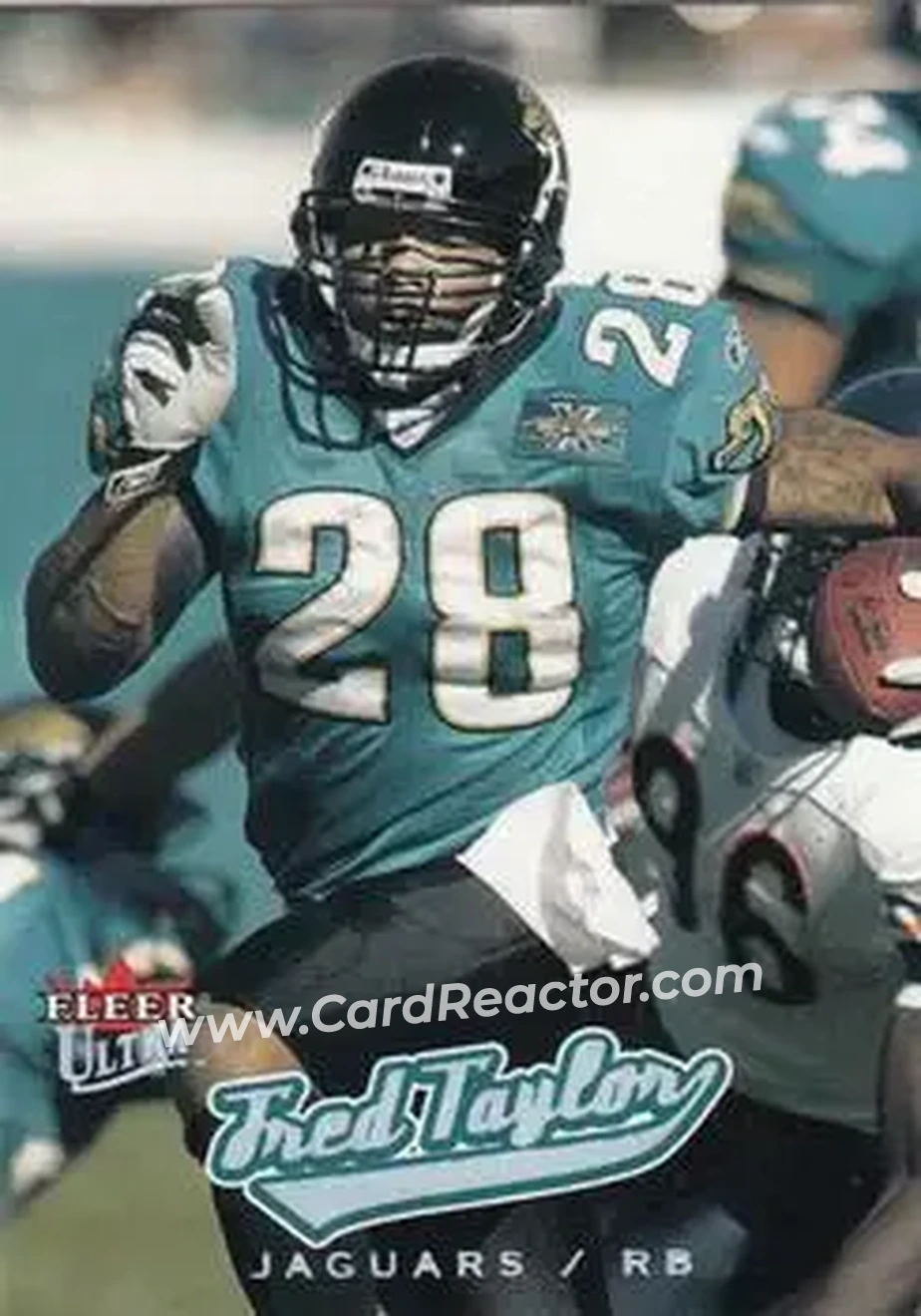 2005 Ultra #17 - Fred Taylor - Jacksonville Jaguars - Front 2005 Ultra #17 - Fred Taylor - Jacksonville Jaguars - Front