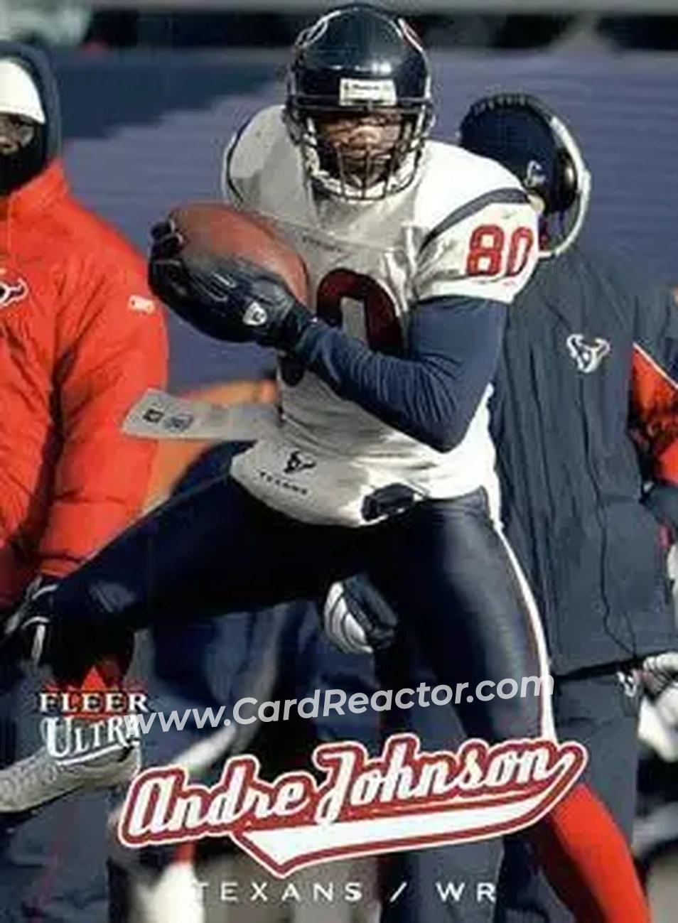 2005 Ultra #18 - Andre Johnson - Houston Texans - Front