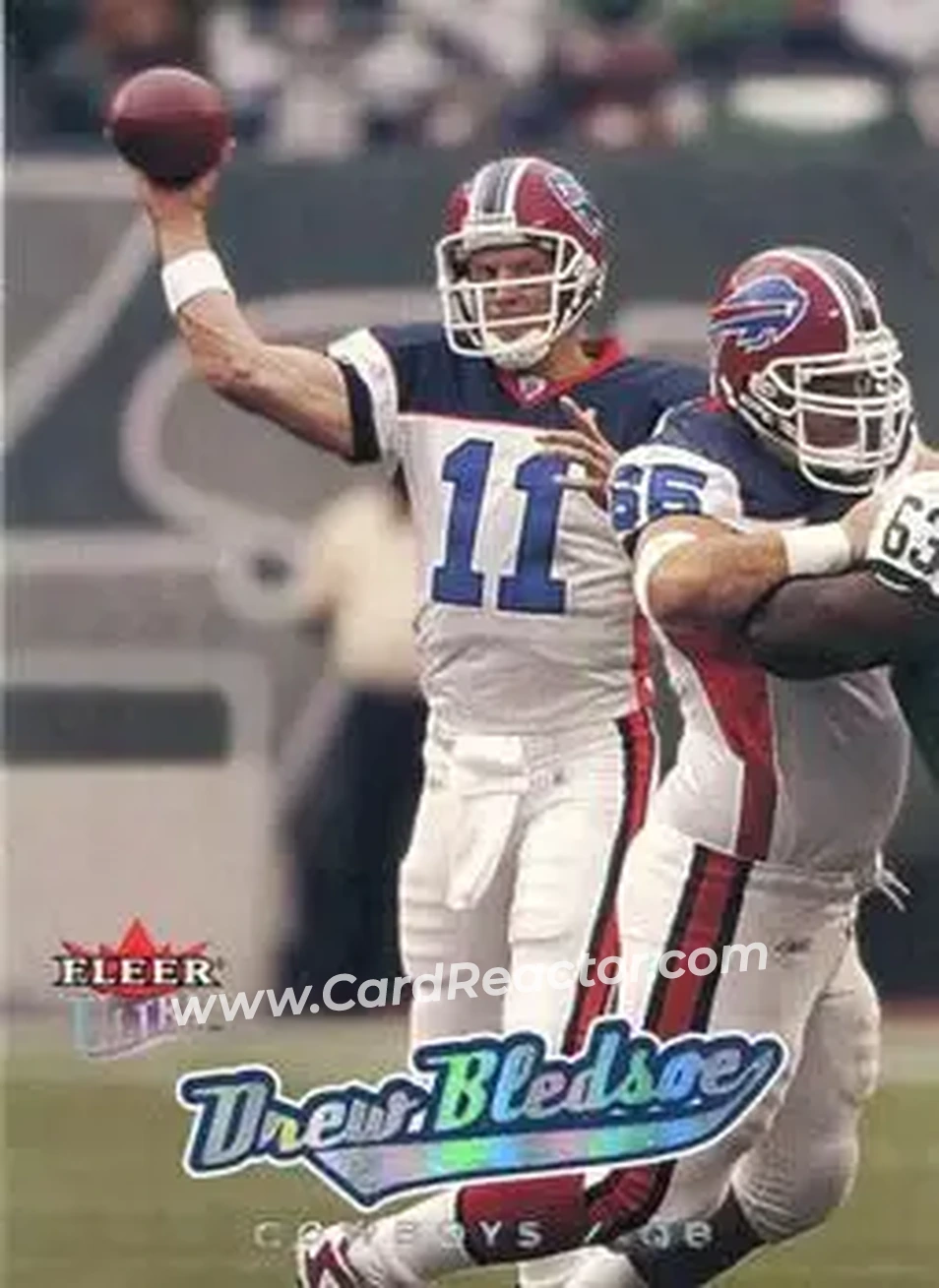 2005 Ultra #21 - Drew Bledsoe - Dallas Cowboys - Front 2005 Ultra #21 - Drew Bledsoe - Dallas Cowboys - Front