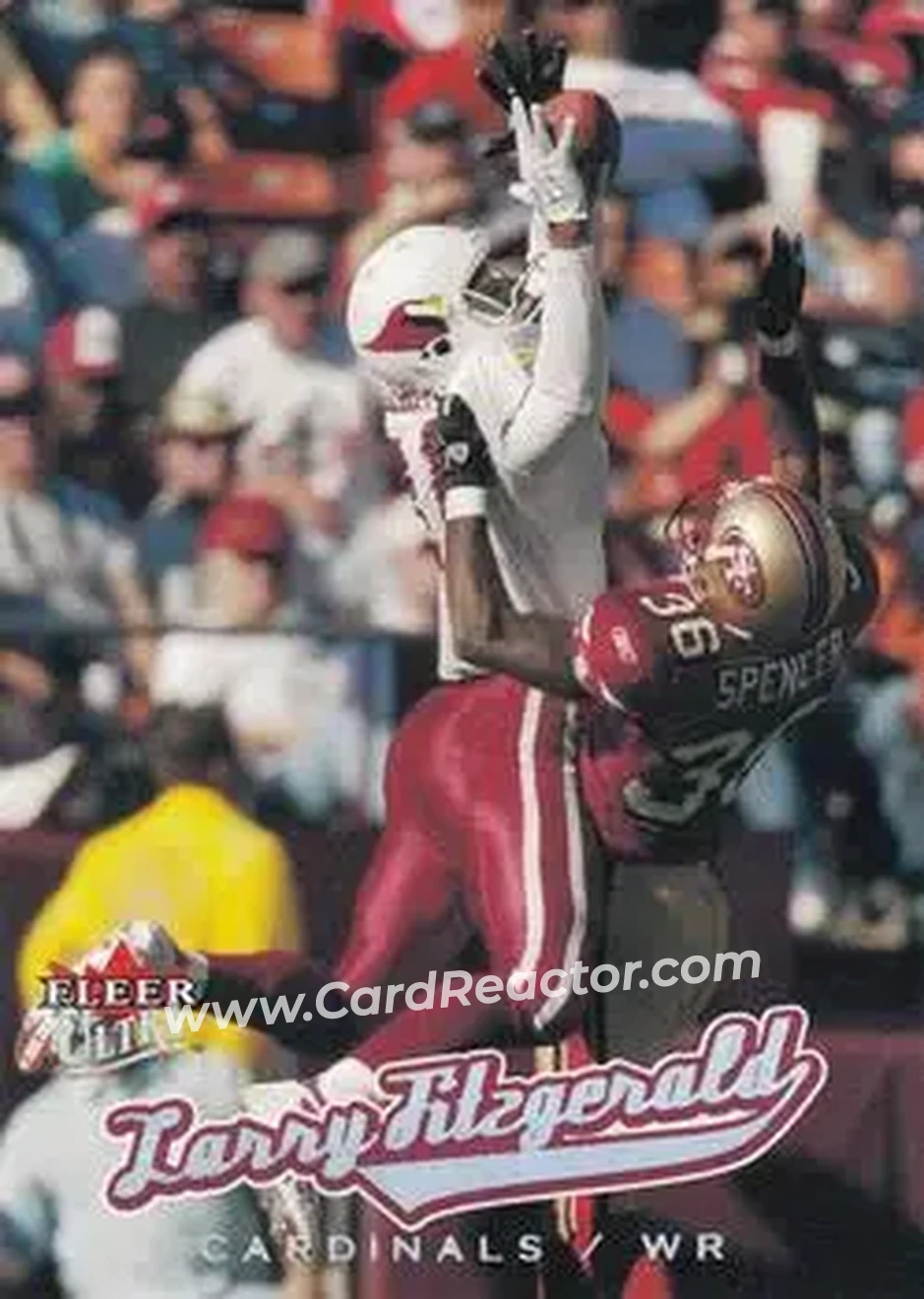 2005 Ultra #23 - Larry Fitzgerald - Arizona Cardinals - Front