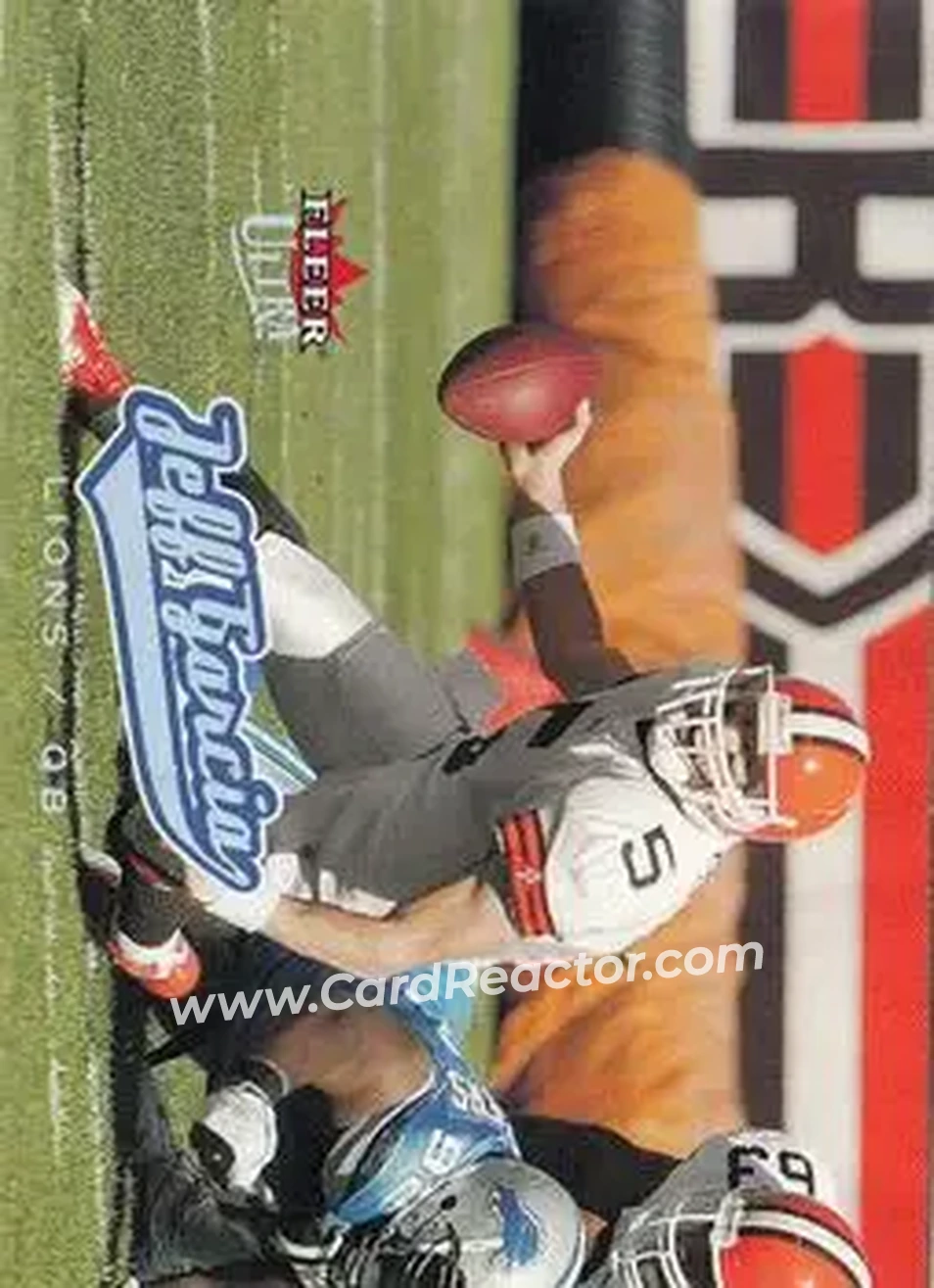 2005 Ultra #24 - Jeff Garcia - Detroit Lions - Front 2005 Ultra #24 - Jeff Garcia - Detroit Lions - Front