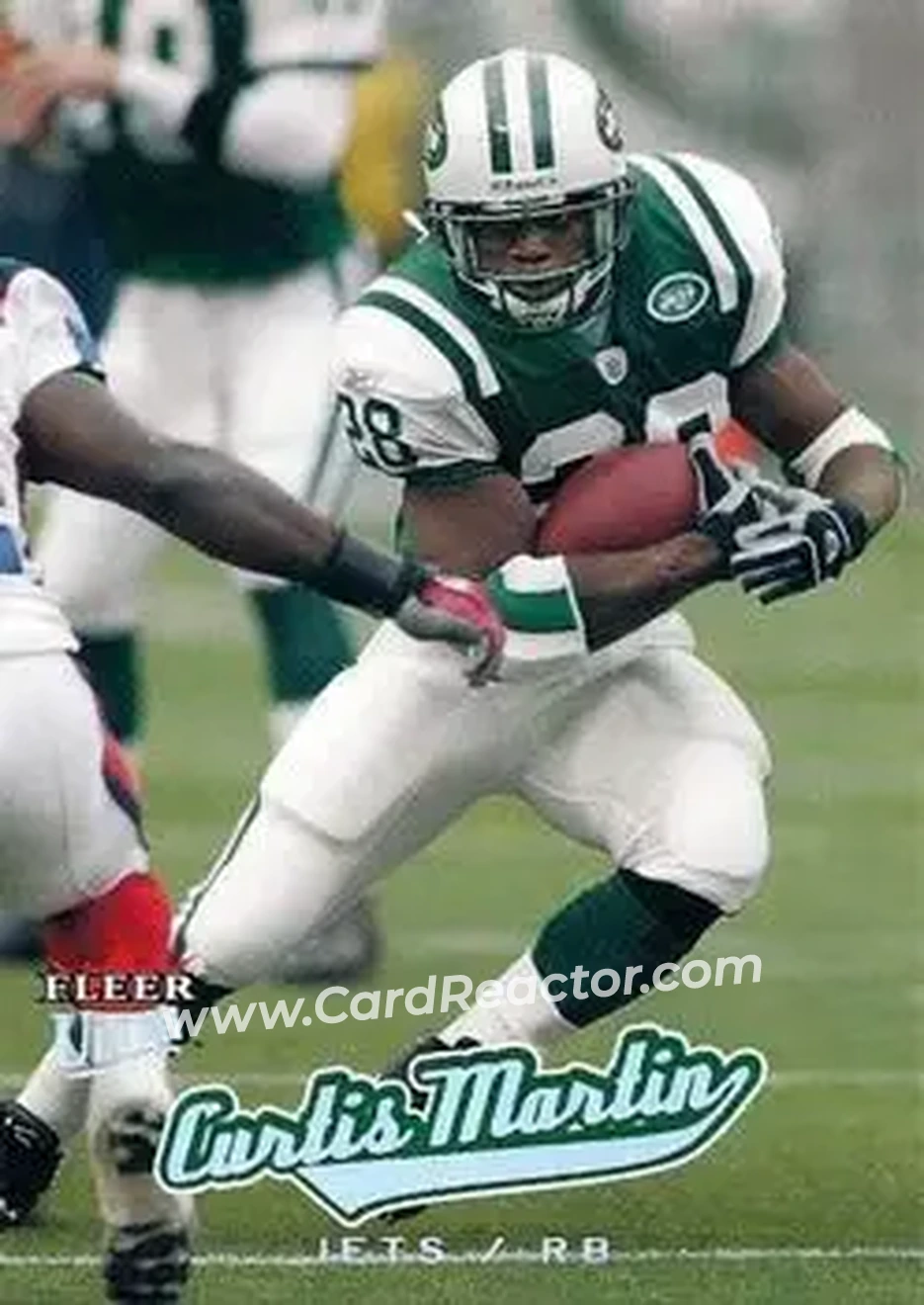 2005 Ultra #27 - Curtis Martin - New York Jets - Front