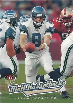 2005 Ultra #32 - Matt Hasselbeck - Seattle Seahawks