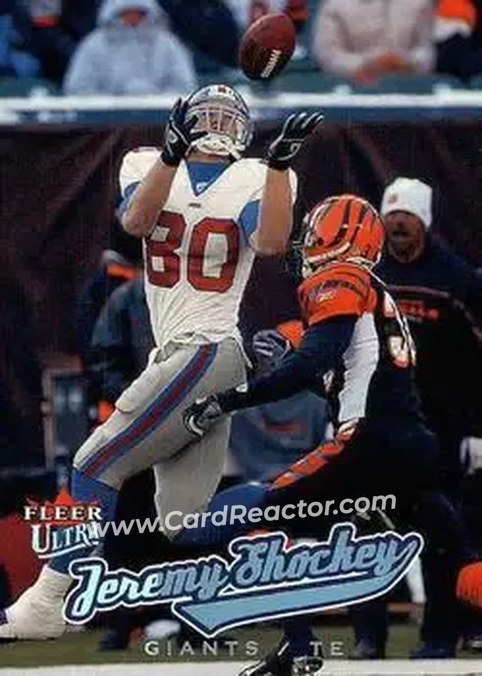 2005 Ultra #35 - Jeremy Shockey - New York Giants - Front