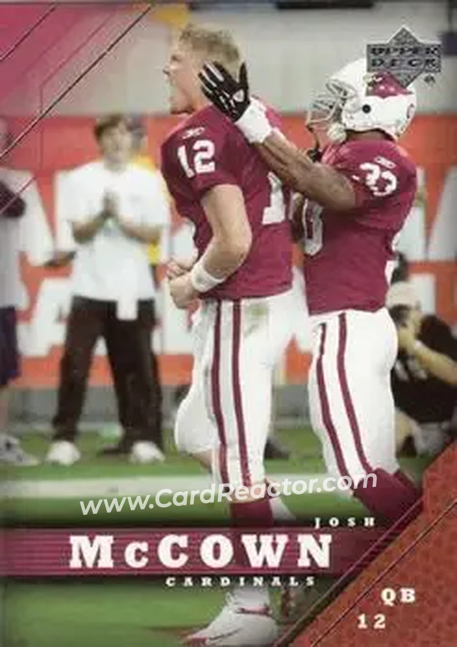 2005 Upper Deck #4 - Josh McCown - Arizona Cardinals - Front