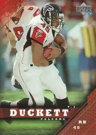 2005 Upper Deck #9 T.J. Duckett