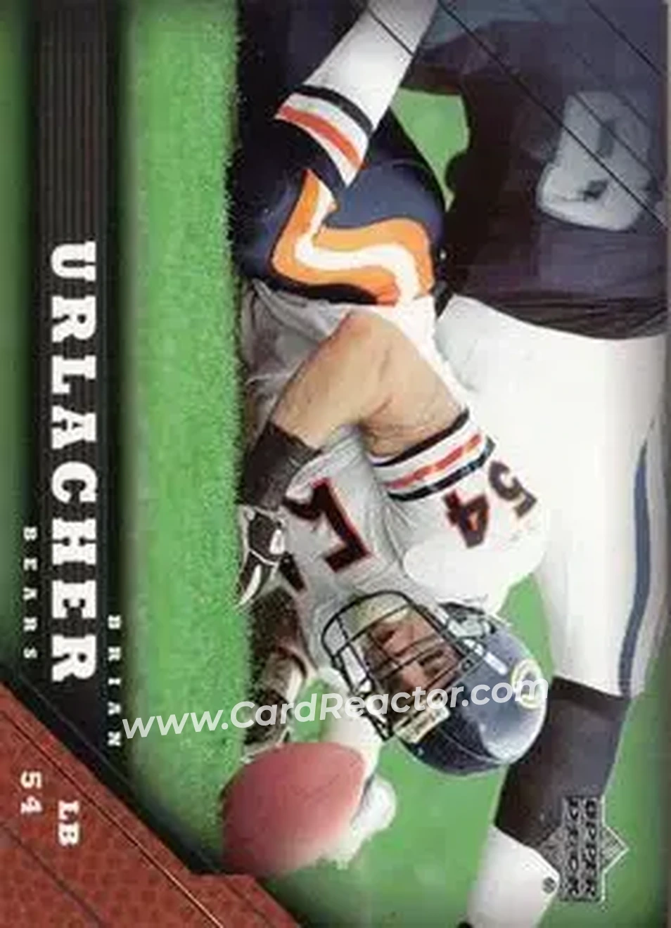 2005 Upper Deck #32 - Brian Urlacher - Chicago Bears - Front