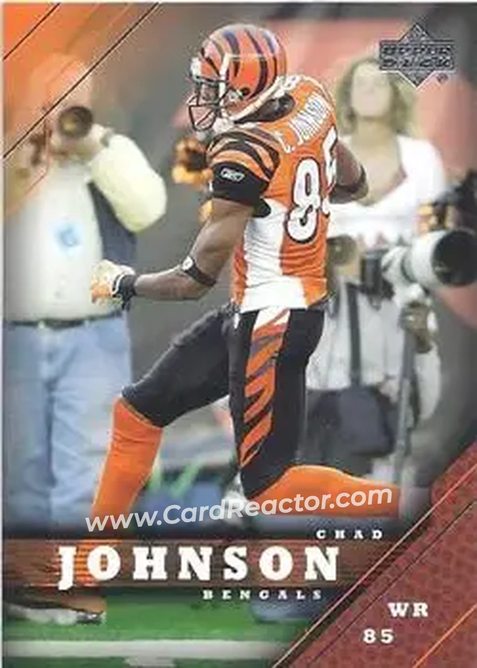 2005 Upper Deck #38 - Chad Ochocinco - Cincinnati Bengals - Front