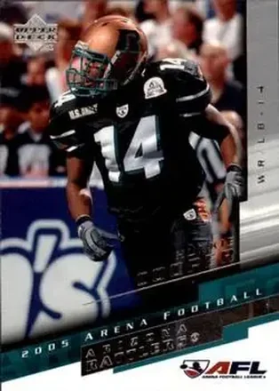 2005 Upper Deck AFL #1 - Hunkie Cooper - Arizona Rattlers