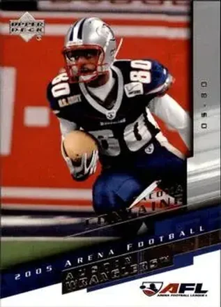 2005 Upper Deck AFL #6 - Tacoma Fontaine - Austin Wranglers