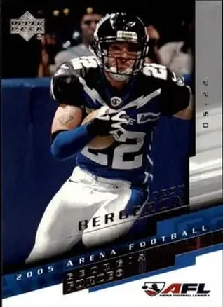 2005 Upper Deck AFL #7 - Troy Bergeron - Georgia Force