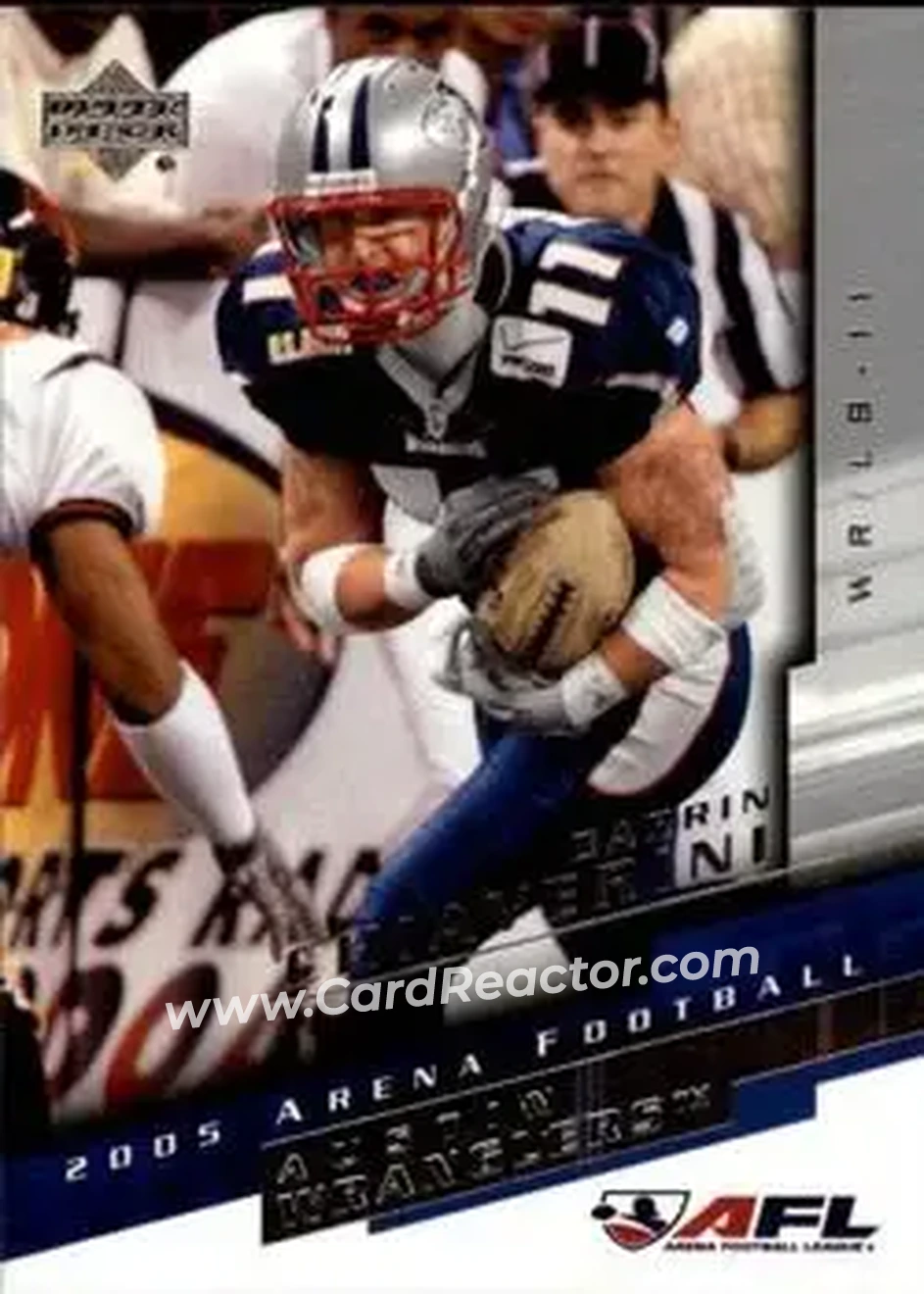 2005 Upper Deck AFL #8 - Darrin Chiaverini - Austin Wranglers - Front 2005 Upper Deck AFL #8 - Darrin Chiaverini - Austin Wranglers - Front