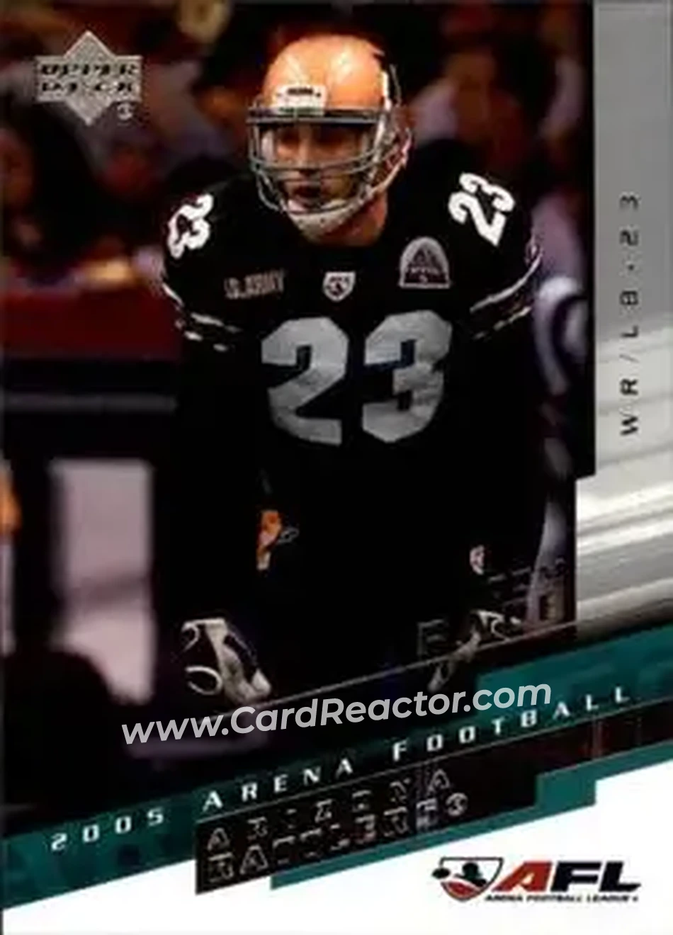 2005 Upper Deck AFL #10 - Tom Pace - Arizona Rattlers - Front 2005 Upper Deck AFL #10 - Tom Pace - Arizona Rattlers - Front
