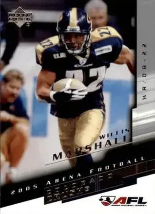 2005 Upper Deck AFL #19 Willis Marshall