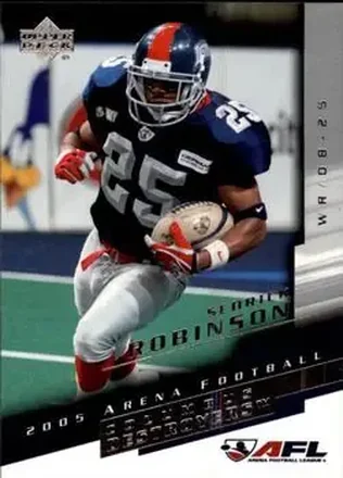 2005 Upper Deck AFL #24 Sedrick Robinson