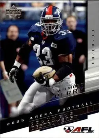 2005 Upper Deck AFL #26 - Wilmont Perry - Columbus Destroyers
