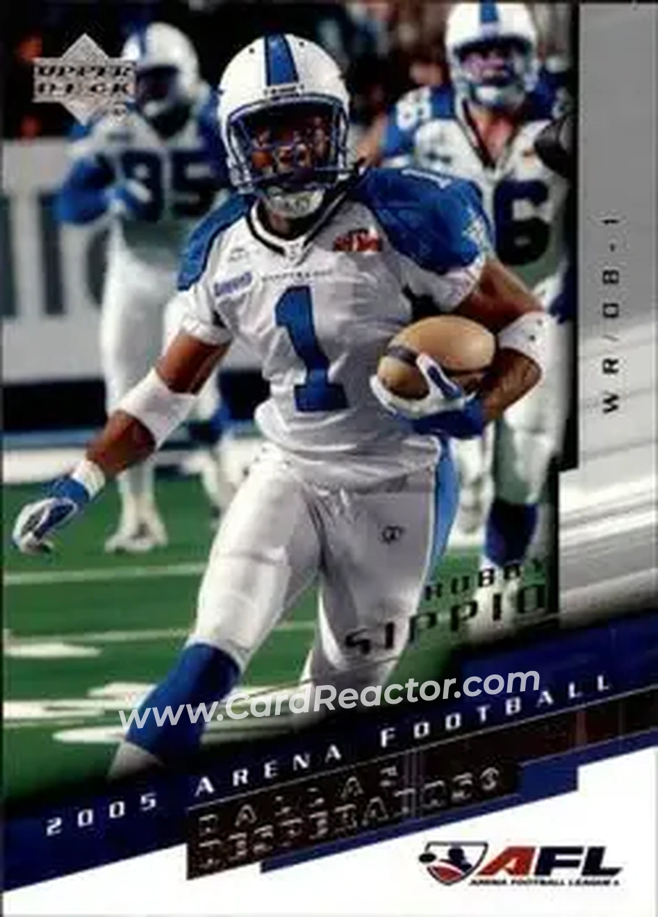 2005 Upper Deck AFL #29 - Bobby Sippio - Dallas Desperados - Front