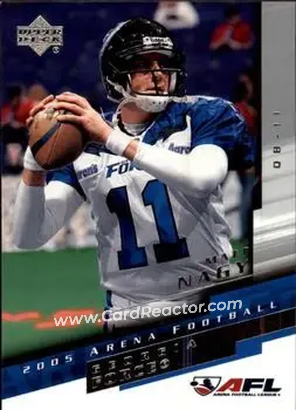 2005 Upper Deck AFL #35 - Matt Nagy - Georgia Force - Front