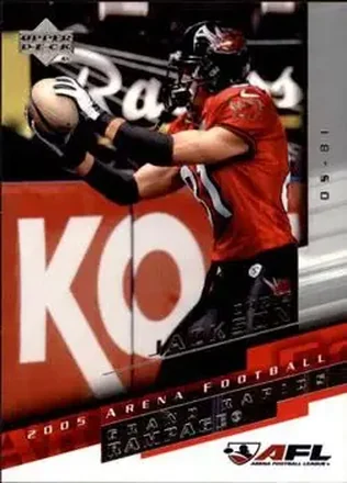 2005 Upper Deck AFL #40 - Chris Jackson - Grand Rapids Rampage