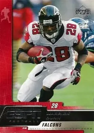2005 Upper Deck ESPN #5 - Warrick Dunn - Atlanta Falcons