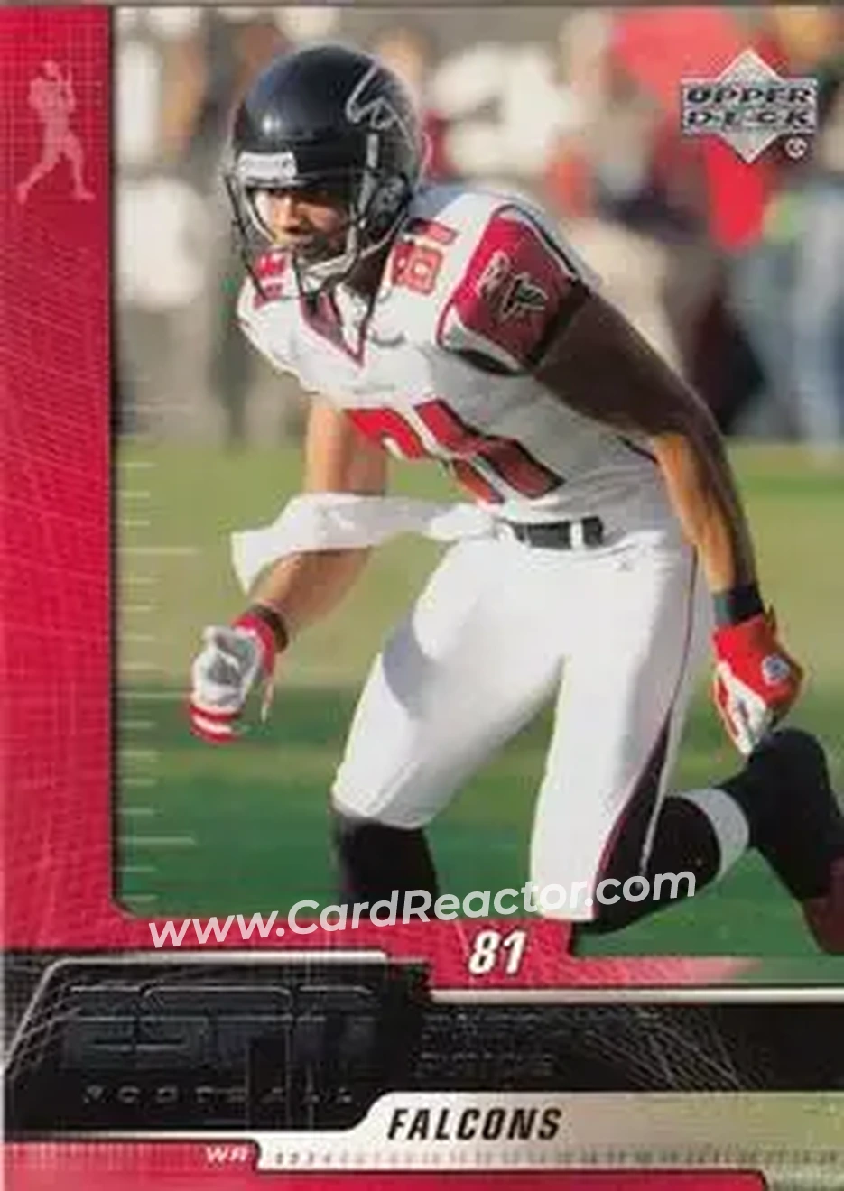2005 Upper Deck ESPN #6 - Peerless Price - Atlanta Falcons - Front