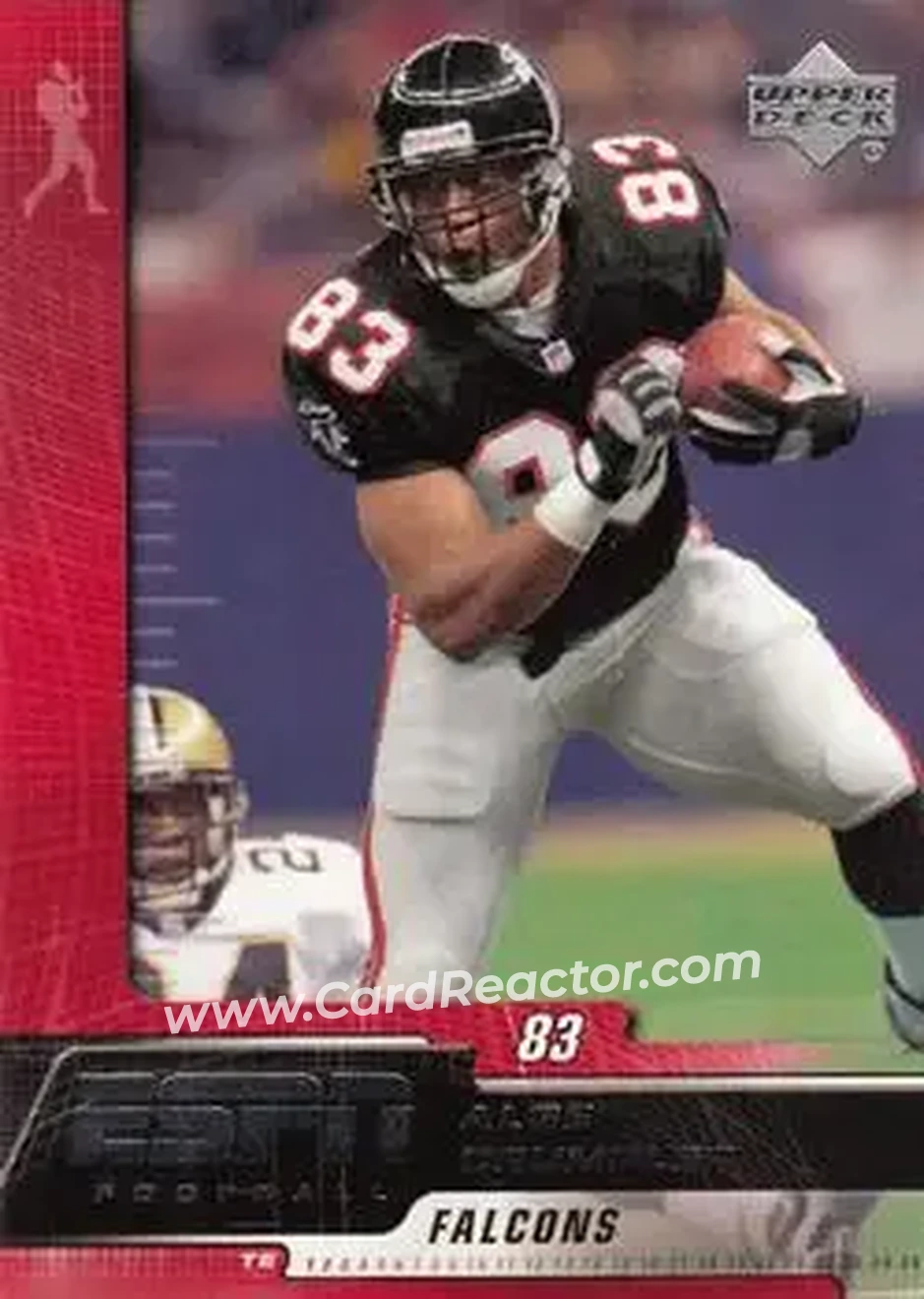 2005 Upper Deck ESPN #7 - Alge Crumpler - Atlanta Falcons - Front 2005 Upper Deck ESPN #7 - Alge Crumpler - Atlanta Falcons - Front
