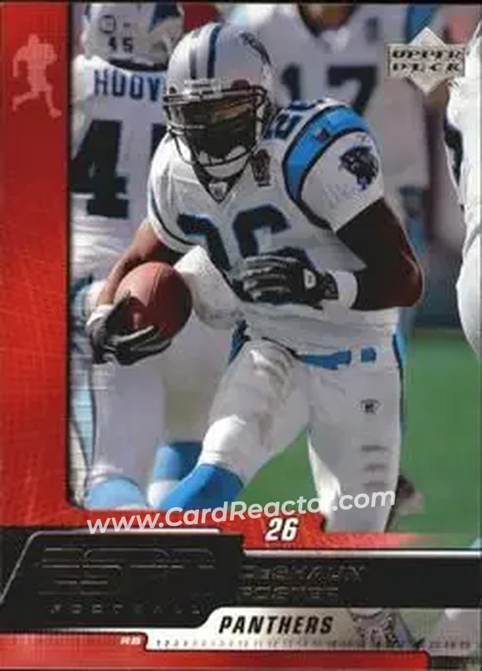 2005 Upper Deck ESPN #16 - DeShaun Foster - Carolina Panthers - Front