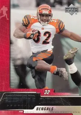 2005 Upper Deck ESPN #22 - Rudi Johnson - Cincinnati Bengals