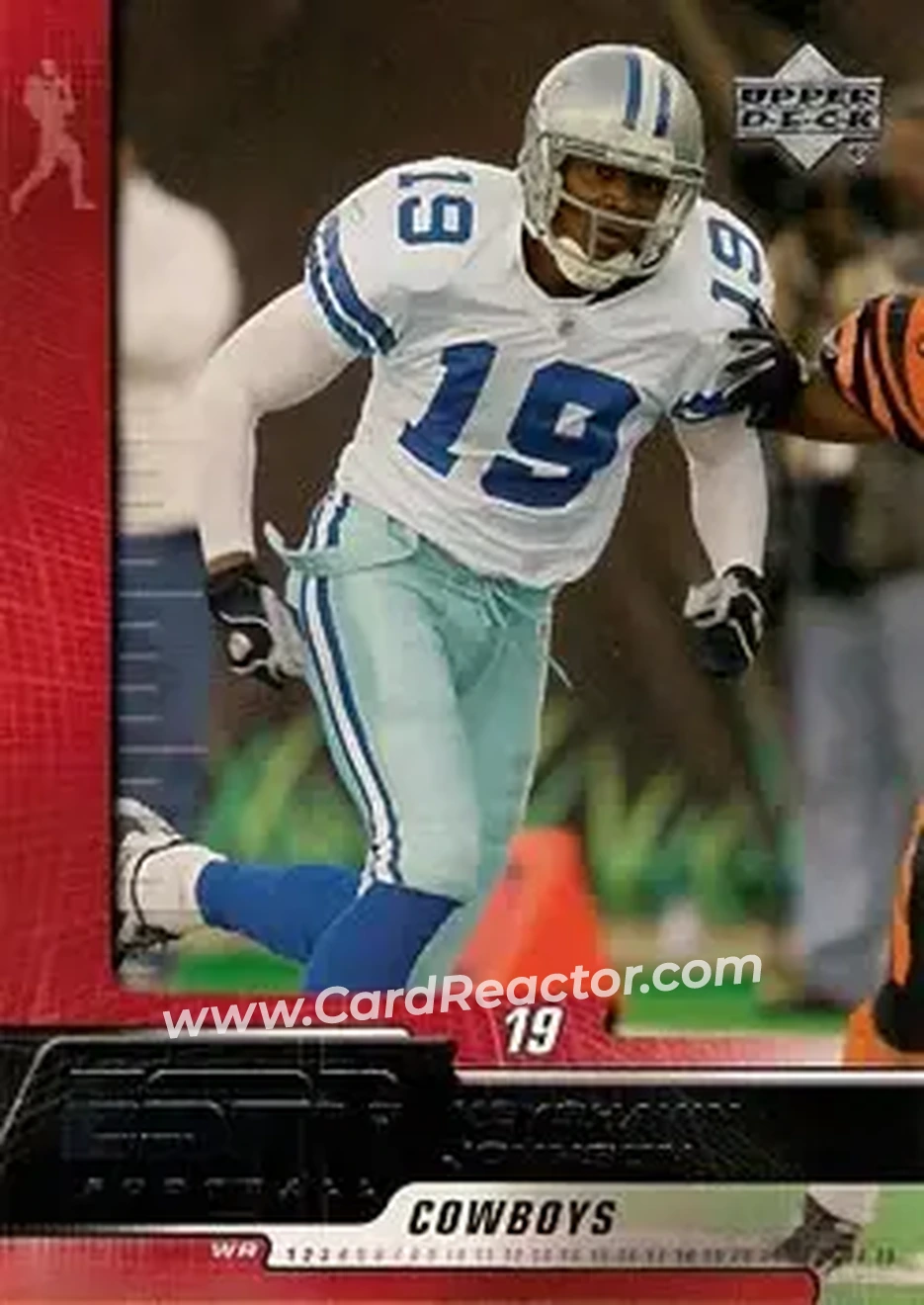 2005 Upper Deck ESPN #27 - Keyshawn Johnson - Dallas Cowboys - Front 2005 Upper Deck ESPN #27 - Keyshawn Johnson - Dallas Cowboys - Front