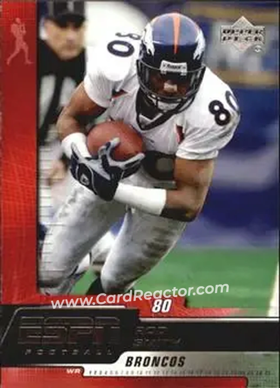 2005 Upper Deck ESPN #31 - Rod Smith - Denver Broncos - Front