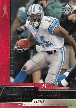 2005 Upper Deck ESPN #32 - Roy Williams - Detroit Lions