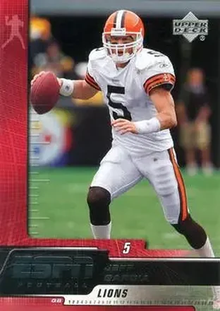 2005 Upper Deck ESPN #35 - Jeff Garcia - Detroit Lions