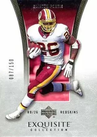 2005 Upper Deck Exquisite Collection #42 - Clinton Portis - Washington Redskins