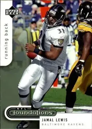 2005 Upper Deck Foundations #8 - Jamal Lewis - Baltimore Ravens