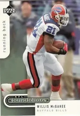 2005 Upper Deck Foundations #12 - Willis McGahee - Buffalo Bills