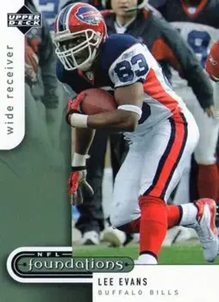 2005 Upper Deck Foundations #13 - Lee Evans - Buffalo Bills