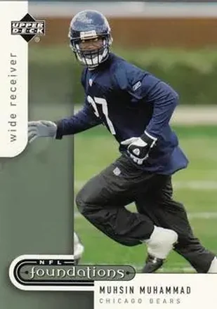 2005 Upper Deck Foundations #20 - Muhsin Muhammad - Chicago Bears
