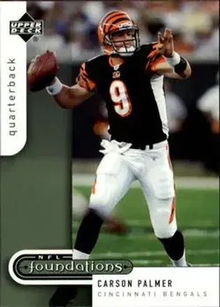 2005 Upper Deck Foundations #21 - Carson Palmer - Cincinnati Bengals