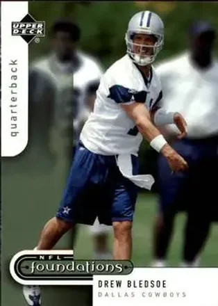 2005 Upper Deck Foundations #26 - Drew Bledsoe - Dallas Cowboys