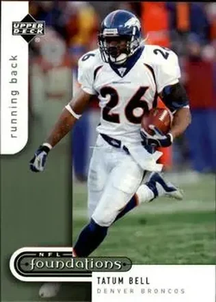 2005 Upper Deck Foundations feature card
