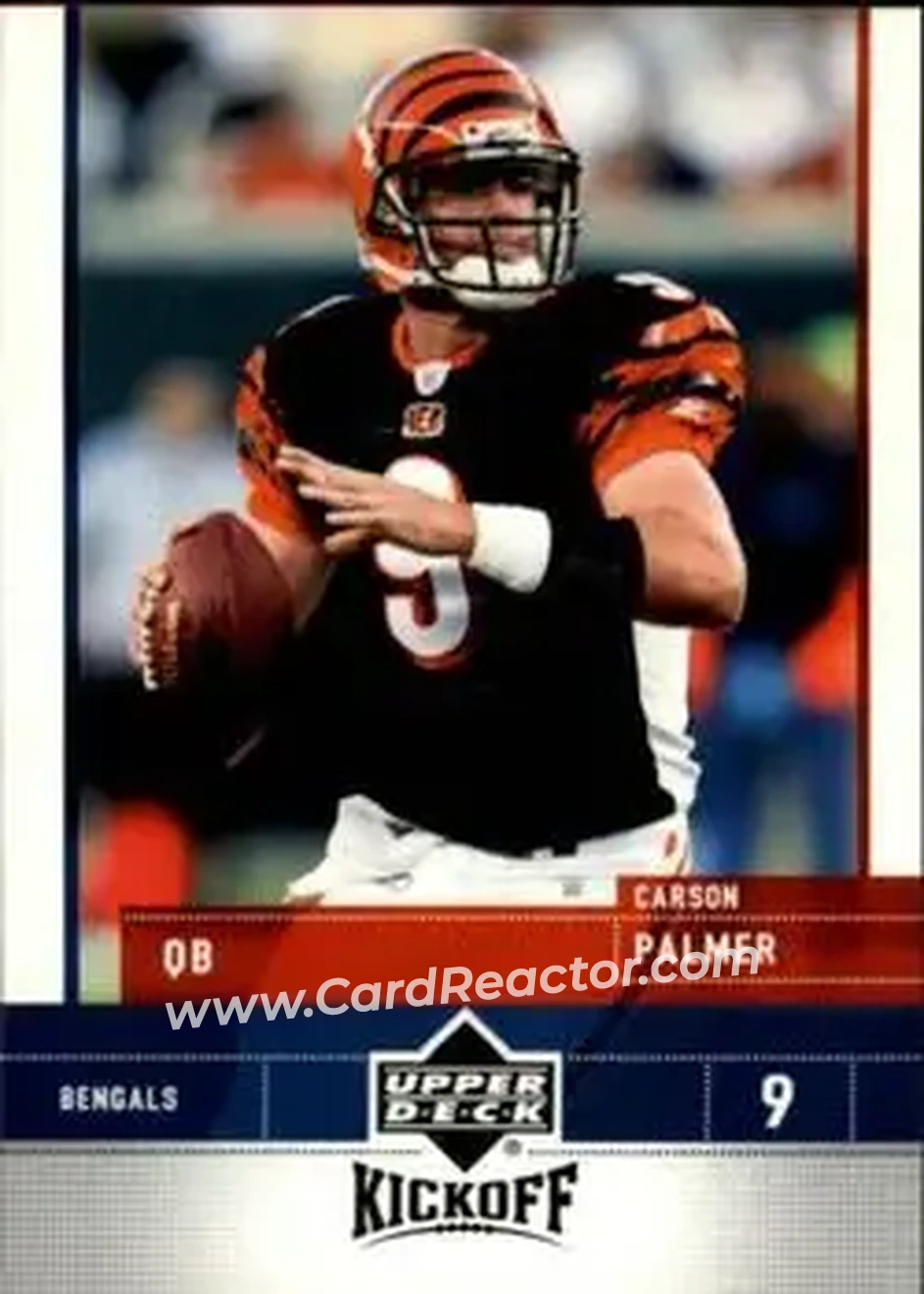 2005 Upper Deck Kickoff #19 - Carson Palmer - Cincinnati Bengals - Front
