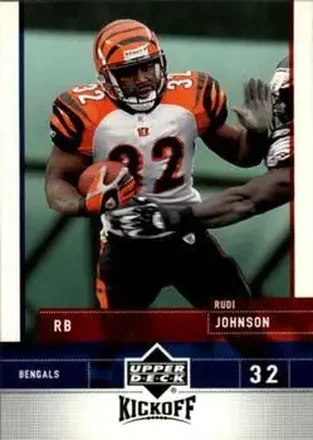 2005 Upper Deck Kickoff #20 - Rudi Johnson - Cincinnati Bengals